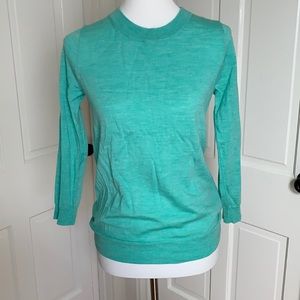 J Crew Tippi sweater in green